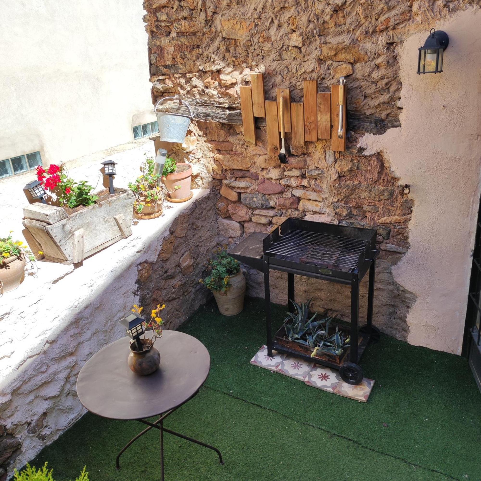 Villa Alcoba Con Patio Del Siglo XIX Villanueva de Viver Esterno foto